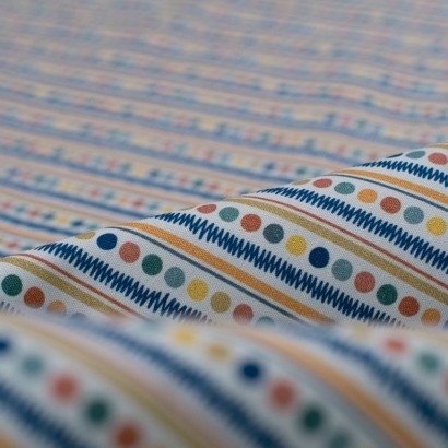 Tela de popelín aulatex topos en línea detalle