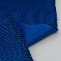 Tejido de 3d mesh azulón revés