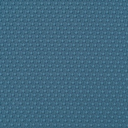 Tela de punto bodoques lisa azul turquesa