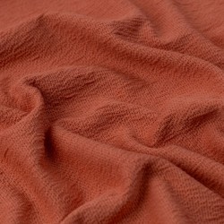 Tela de punto crepe textura rosa viejo