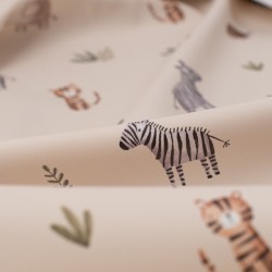 Tela de impermeable safari infantil detalle