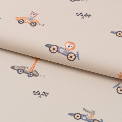 Tela de impermeable animales pilotos lomo