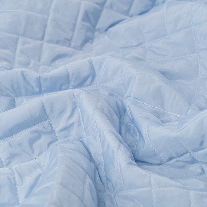 Tela de acolchado rectangulos exterior textura azul celeste