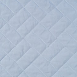 Tela de acolchado rectangulos exterior lisa azul celeste