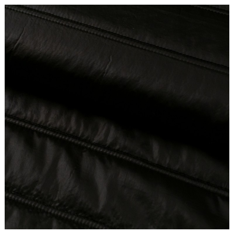 Tela de impermeable acolchado doble pespunte lomo