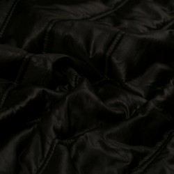 Tela de impermeable acolchado doble pespunte textura