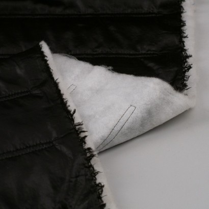 Tela de impermeable acolchado doble pespunte reves