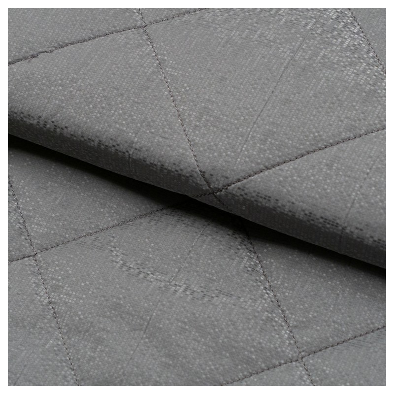 Tela de impermeable acolchado rombo lomo