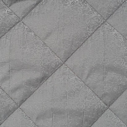 Tela de impermeable acolchado rombo lisa