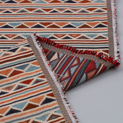 Tela de gobelino dibujo kilim revés