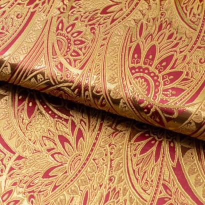 Tela de brocado ornamental lomo