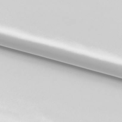 Tela de raso poliester lomo blanco