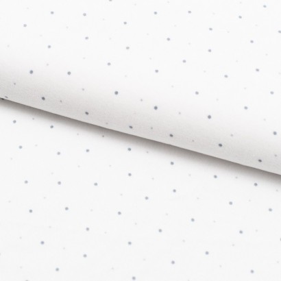 Tela de punto afelpado topos lomo