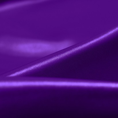 Tela de raso poliester detalle morado