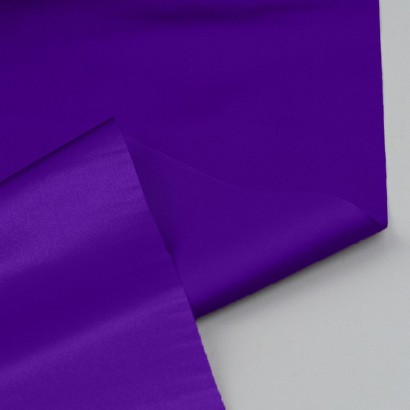 Tela de raso poliester reves morado