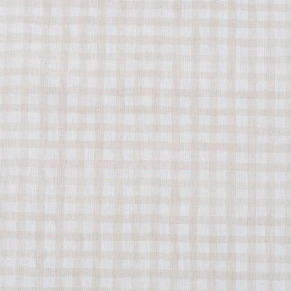 Tela de algodon vichy estampado lisa