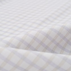 Tela de algodon cuadro clasico detalle