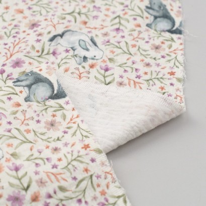 Tela de muselina bosque encantado reves