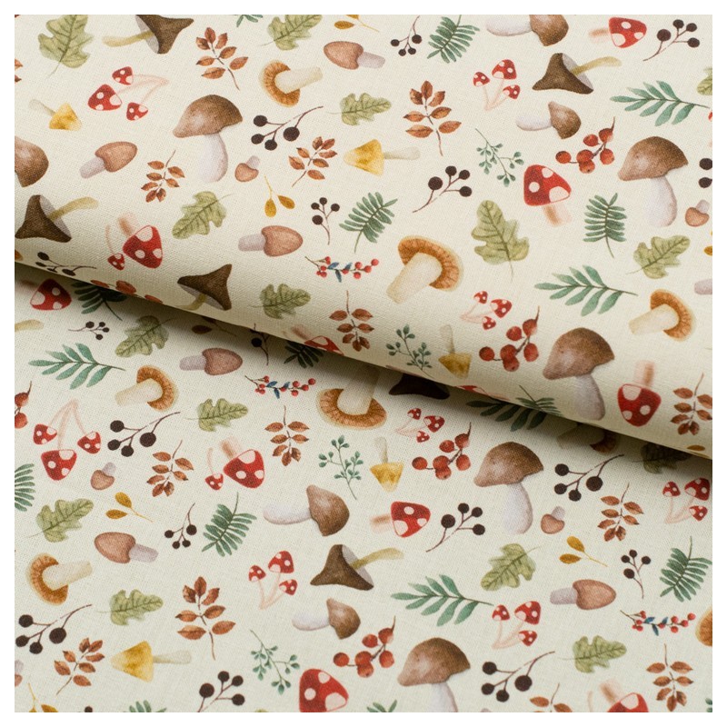 Tela de algodon setas del campo lomo