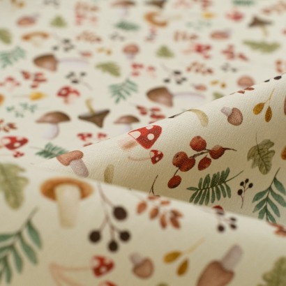 Tela de algodon setas del campo detalle