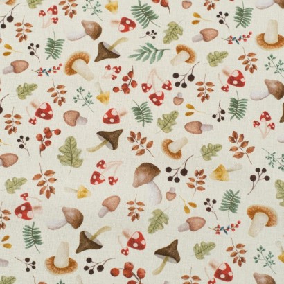 Tela de algodon setas del campo lisa