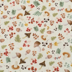 Tela de algodon setas del campo lisa