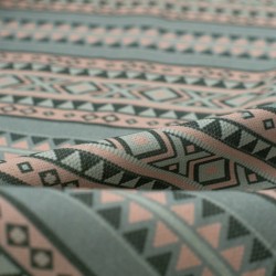 Tela de algodon kilim detalle
