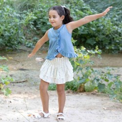 Revista patrones infantiles nº 31 Conjunto falda