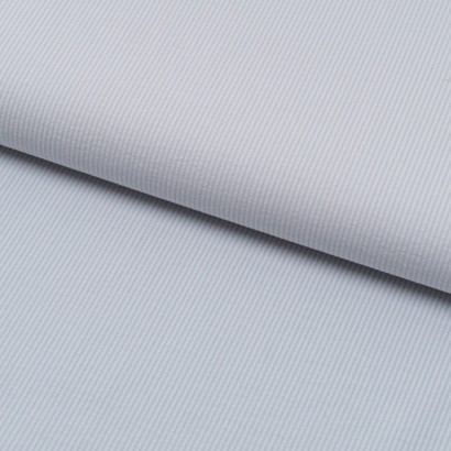 Tela de Seersuker mil rayas azul celeste lomo