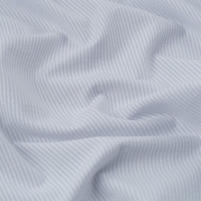 Tela de Seersuker mil rayas azul celeste textura