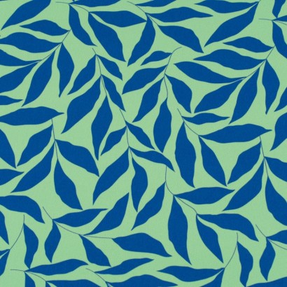 Tela de crepe hojas graficas lisa