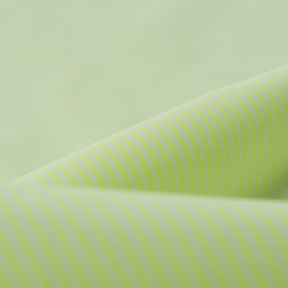 Tela de vichy tonos acidos pequeños detalle lima fluor