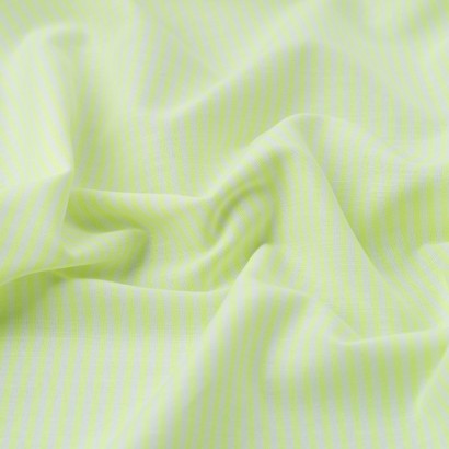 Tela de vichy tonos acidos pequeños textura lima fluor