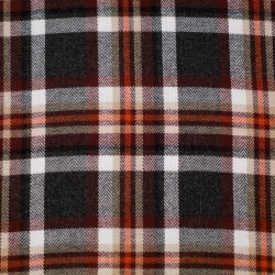 Tela de franela tartan entrelazado lisa