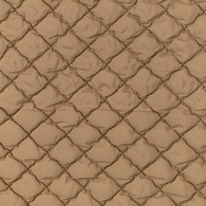 Tela acolchada lisa rombos lisa beige