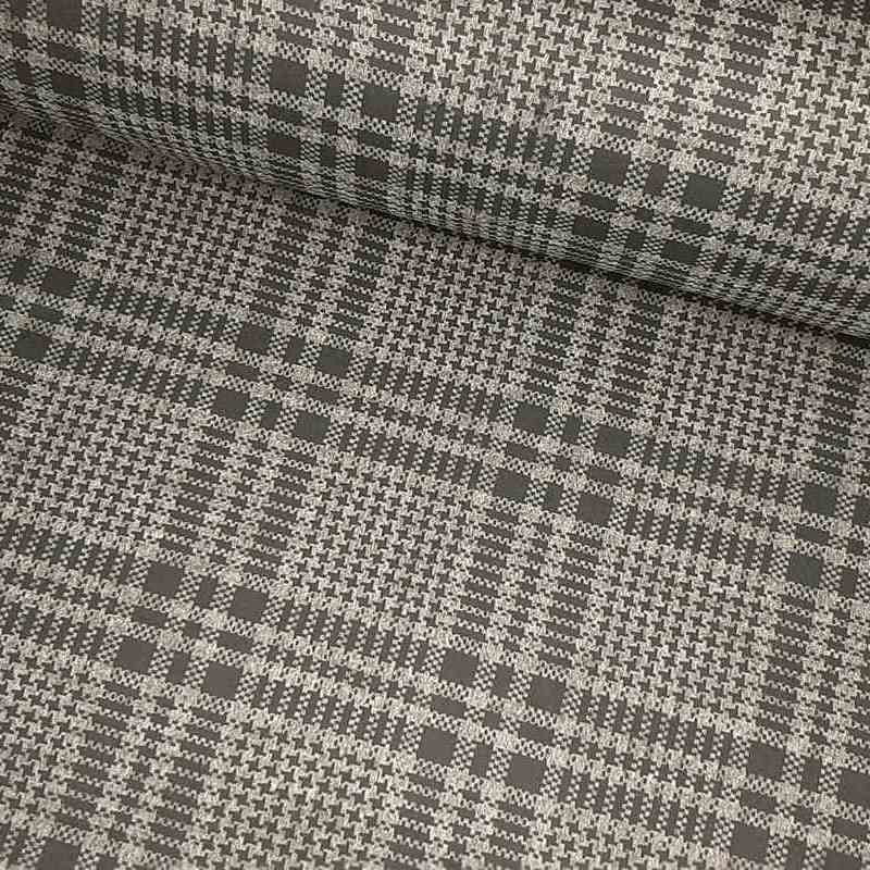 Tela de neopreno reversible gris y negro lomo Tela de neopreno reversible gris y negro lomo