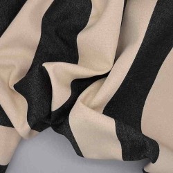 Tela de toldo exterior rayas texturagris marengo