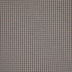 Tela de loneta vichy cuadro pequeño gris