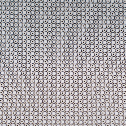Tela de algodón formas geométricas lisa