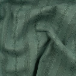 Tela de algodón bordado