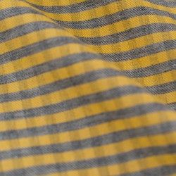 Tela de chambray vichy detalle