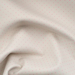 Tela de cuero sintético topos textura rosa