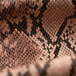 Tela de polipiel serpiente detalle