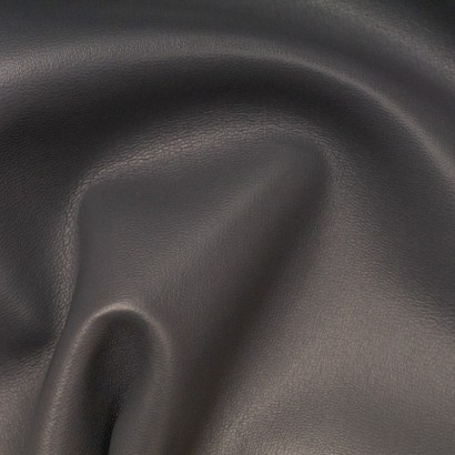 Tela de polipiel fina textura gris