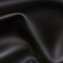 Tela de polipiel fina textura negro