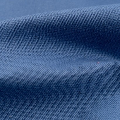Tela de loneta algodón lisa detalle