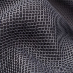 Tela de tejido 3D detalle gris