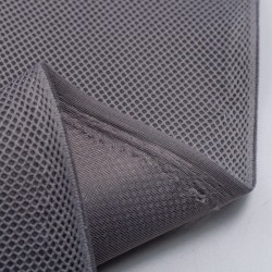 Tela de tejido 3D revés gris