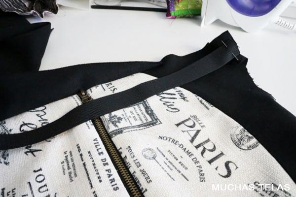 Patrones y explicaciones para confeccionar una mochila tiras superiores