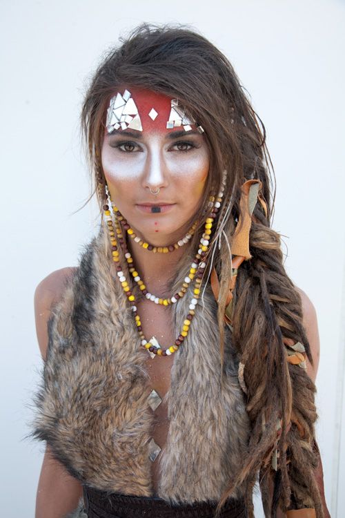 Habitar Mortal el propósito Cómo hacer un disfraz de tribus - Blog de Muchas Telas